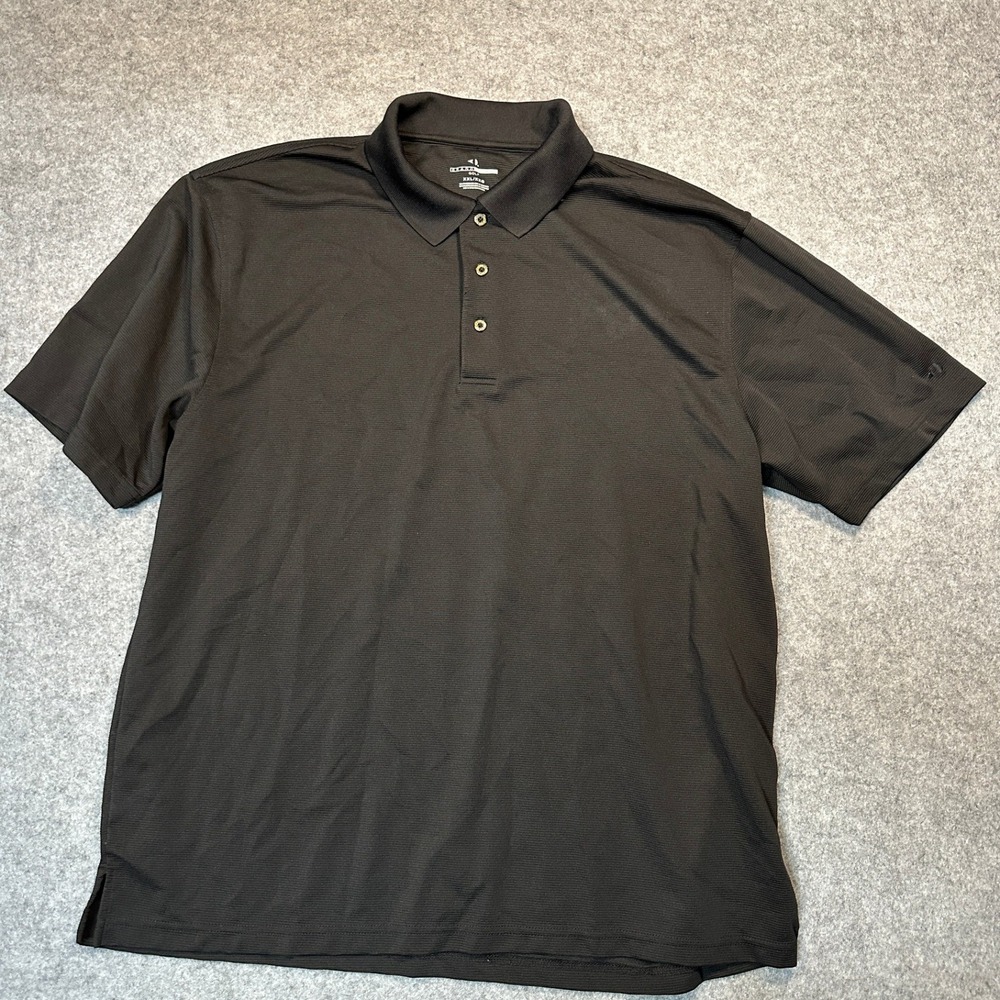 Grand‎ Slam Golf Polo XXL Black Textured Performance Polyester